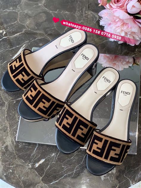 fendi alippers|fendi slippers for women.